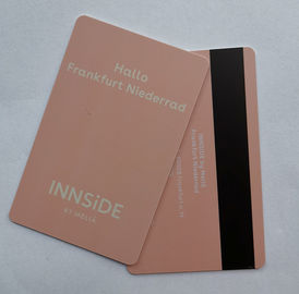 인쇄된 자기 띠 카드 PVC 물자 호텔 문 열쇠 0.76mm 간격