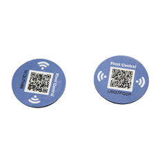 13.56 MHz 친환경 에폭시 Nfc 태그 RFID QR 코드 인쇄