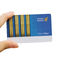 풀 컬러 PVC 플라스틱 선물 카드, CR80/30mil 표준 크기 회원증