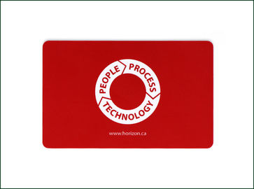 전자 Contactless 지불 카드/빨간 관례는 RFID 카드를 인쇄했습니다