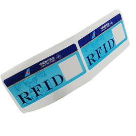 관리 추적을 위한 관례 RFID 860~960MHz 475*54mm 수화물 상표 스티커 짐