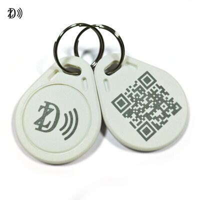 맞춤형 방수 로고/QR 코드 ABS 키포브 MIFARE 클래식 EV1 RFID ABS 키 체인
