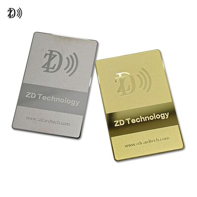 맞춤 디자인 NFC 금속 명함 NTAG216 888 바이트 13.56MHz RFID 스테인리스 스틸 금속 방문 카드