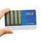 비접촉 지하철 아BS 수송 Rfid IC 카드  EV1 4K 칩