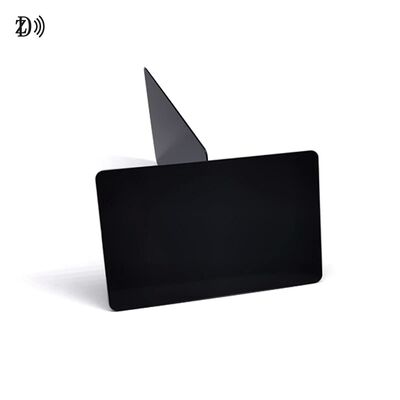 인쇄 가능한 블랙 매트 카드 13.56Mhz MIFARE DESFire EV1/2/3 플라스틱 RFID NFC 블랙 카드