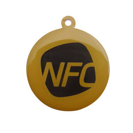 엔트리 경비자 마이크로 RFID 태그 프로그래밍 가능한 NFC NFC215 에포시 RFID 태그